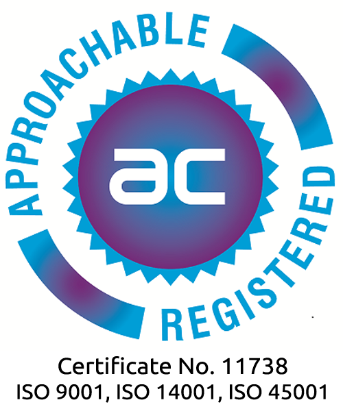 Approachable certificates for Advanced Seals and Gaskets - ISO 9001 (Quality Management System), ISO 14001 (Environmental Management System), ISO 45001 (Health and Safety Management System)